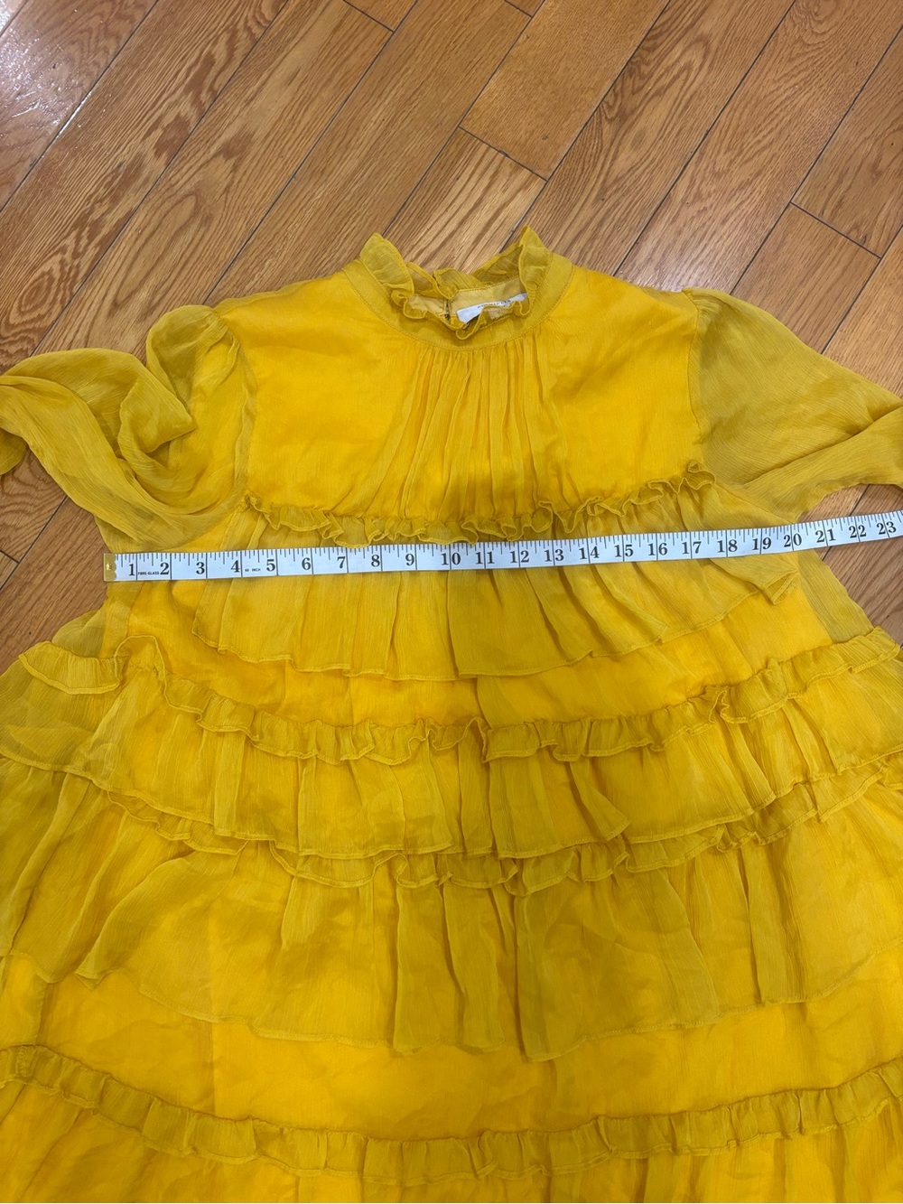 Adam Lippes x RTR Tiered ruffle dress size: 6 - Picture 11 of 11